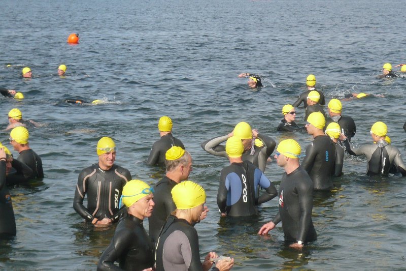 018 Wasser verlassen zum Start